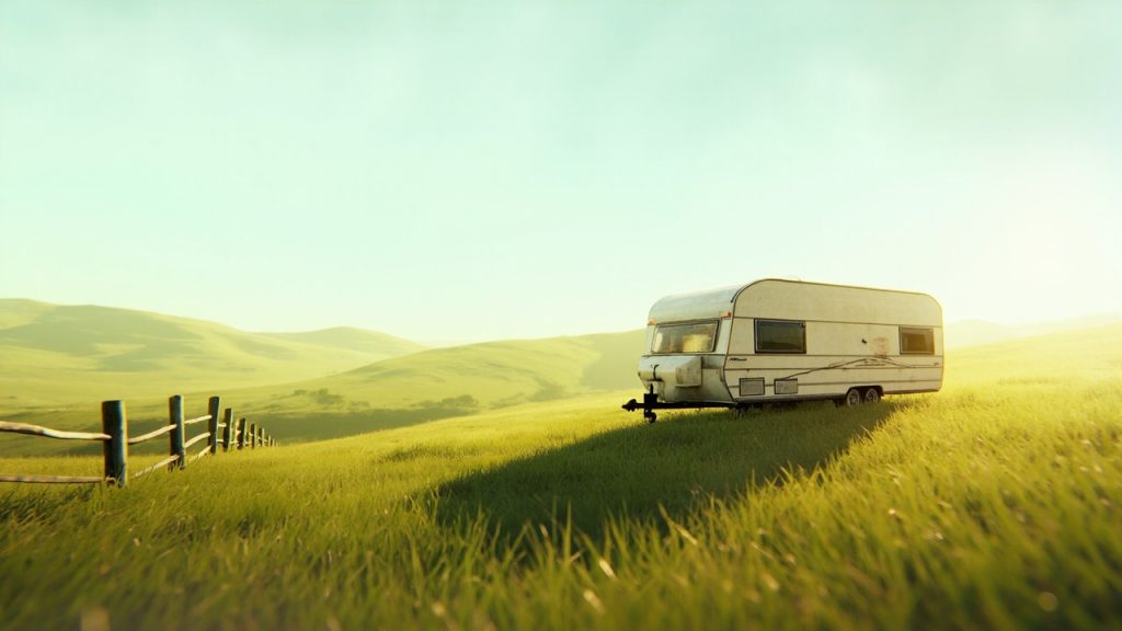 terrain non constructible : que peut faire une caravane ?