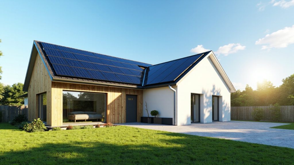 panneaux solaires pour maison 150 m² : dimensionnement