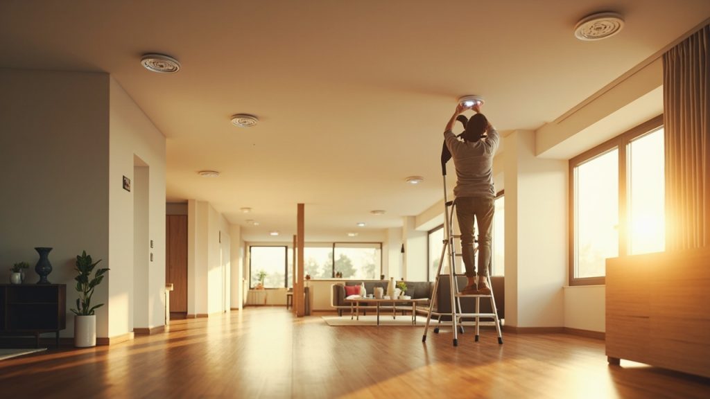 détecteurs de fumée: combien en installer pour votre maison