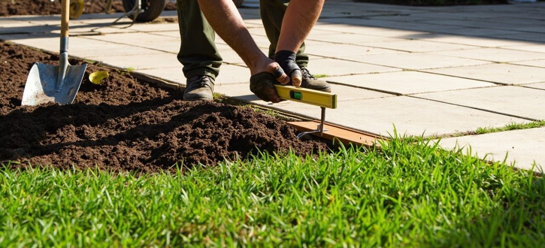 aplanir un terrain bosselé : guide pratique et outils