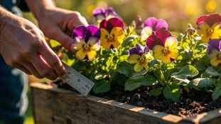 combien de pensées par jardinière : dosage précis et astuces