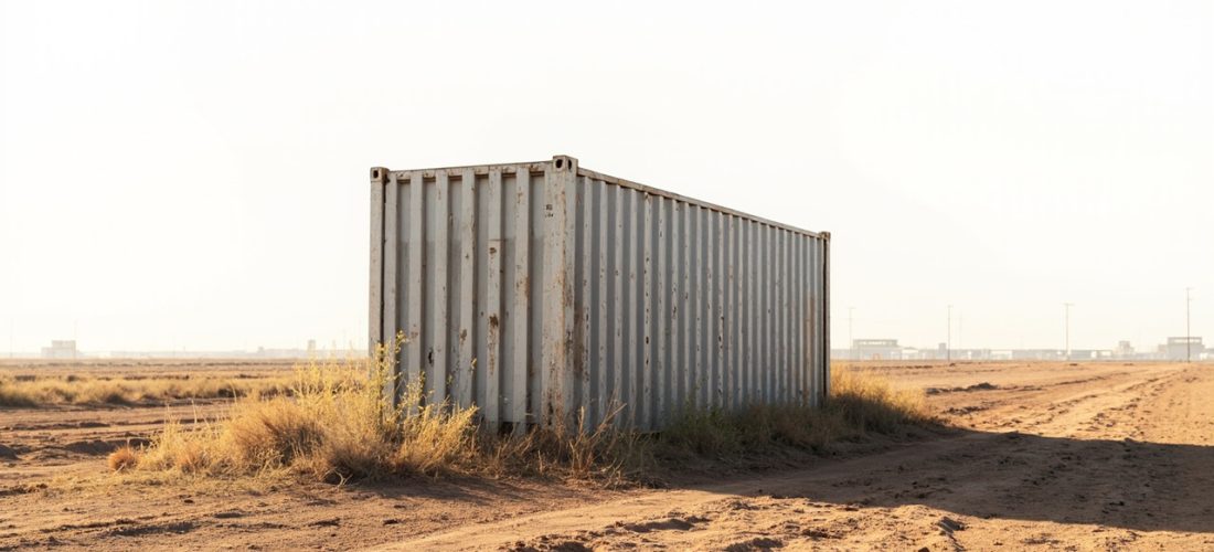 container sur terrain non constructible : guide et risques