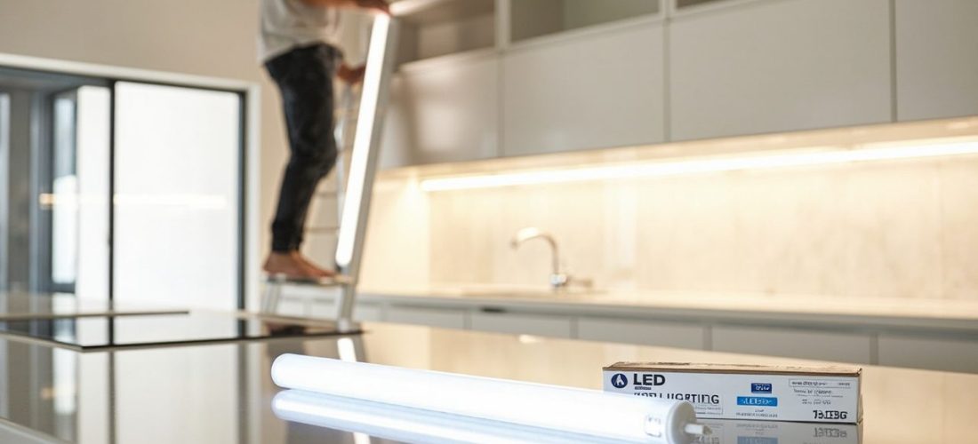 enlever un néon de cuisine étape par étape guide led