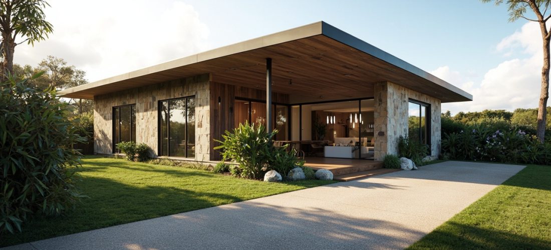 maison de plain pied et toit monopente : avantages concrets